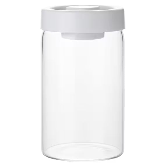 PUSH VACUUM GLASS CANISTER RL01 L