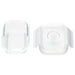 HEAT RESISTANT GLASS VACUUM STORAGE CONTAINER 370ML RECTANGULAR