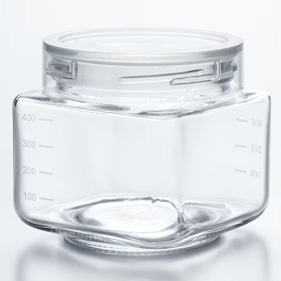 GLASS CANISTER SH500