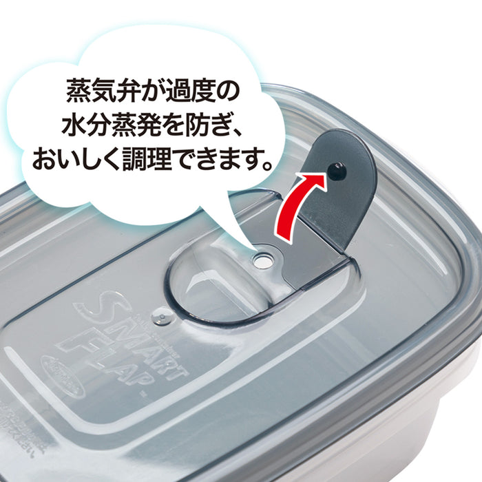 MICROWAVE SAFE STORAGE CONTAINER610 2P GY SF