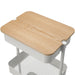 NON SLIP WOOD TRAY FOR STEEL WAGON TOROLLEY
