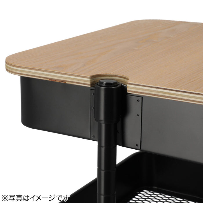 NON SLIP WOOD TRAY FOR STEEL WAGON TOROLLEY S