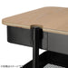 NON SLIP WOOD TRAY FOR STEEL WAGON TOROLLEY S