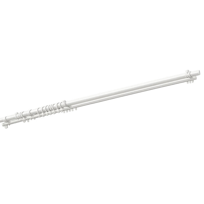 FLEXIBLE CURTAIN POLE FRESCO3 WH 3M/W
