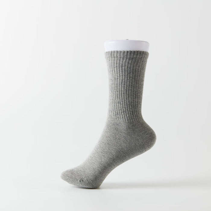 WOMEN SOCKS MID KNITTED GY 1P