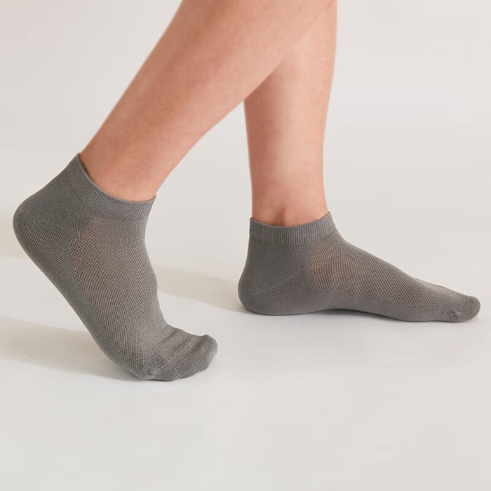 MEN SOCKS ANKLE GY