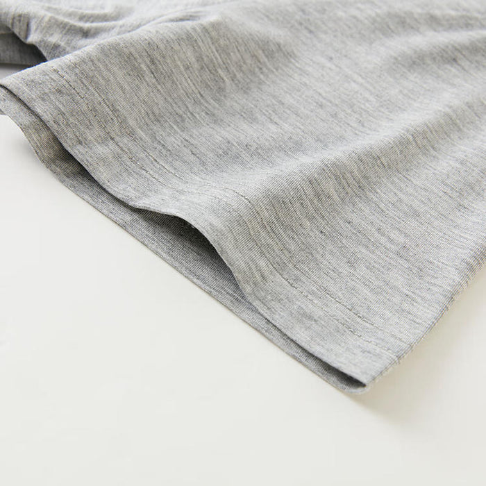 WOMEN MODAL VNECK SHORT GY XL