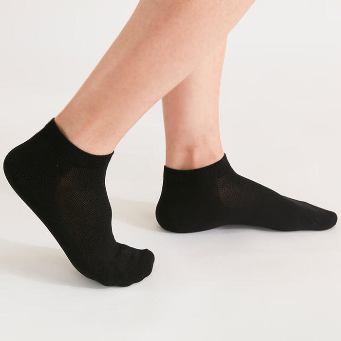 MEN SOCKS ANKLE BK