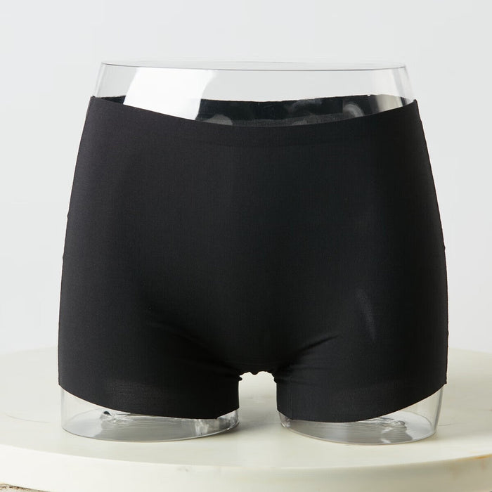 WOMEN MODAL SEAMLESS BOXER BK L