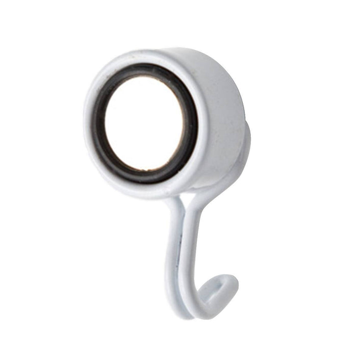 ROTATING NEODYMIUM MAGNET HOOK 2PCS WH