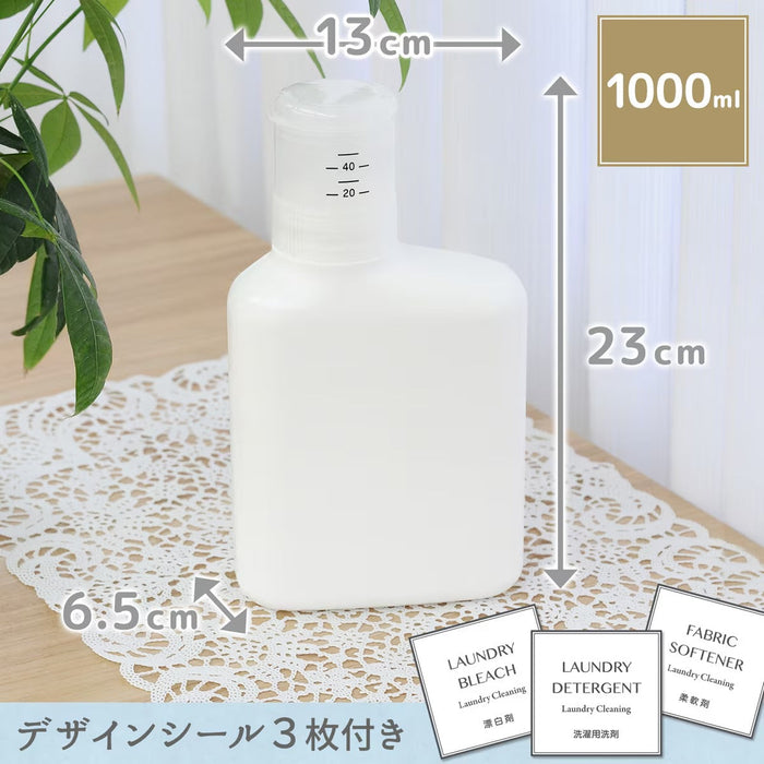 PUSH-TYPE MEASURING REFILL BOTTLE 1000ML
