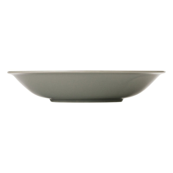 ULTRA LIGHTWEIGHT 22CM ROUND DEEP PLATE KARU:ECLE RIM PLATE GY
