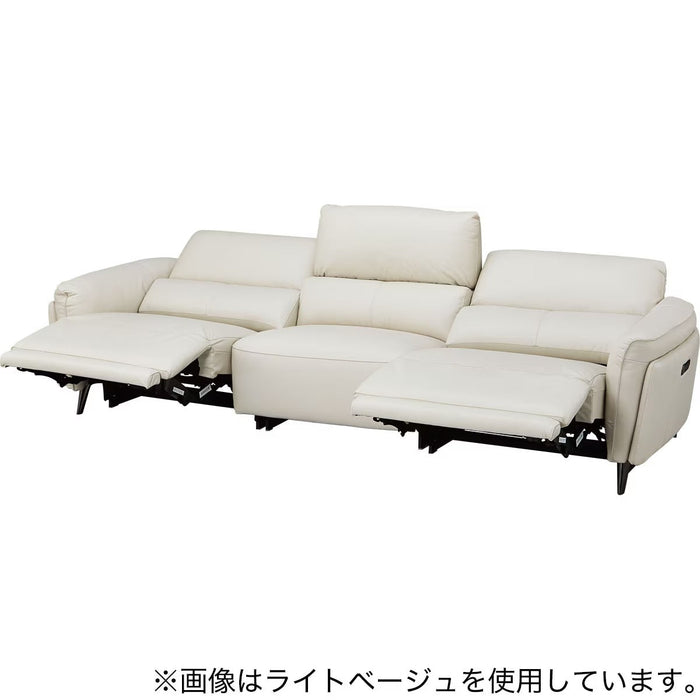 2M ELECTRIC WIDE 3 SEATER SOFA LS02 NW DGY