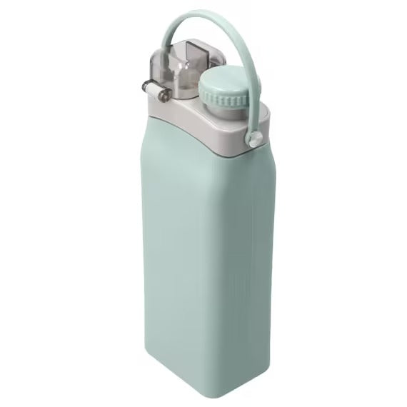 SILICONE FOLDING WATER BOTTLE 600ML TBL