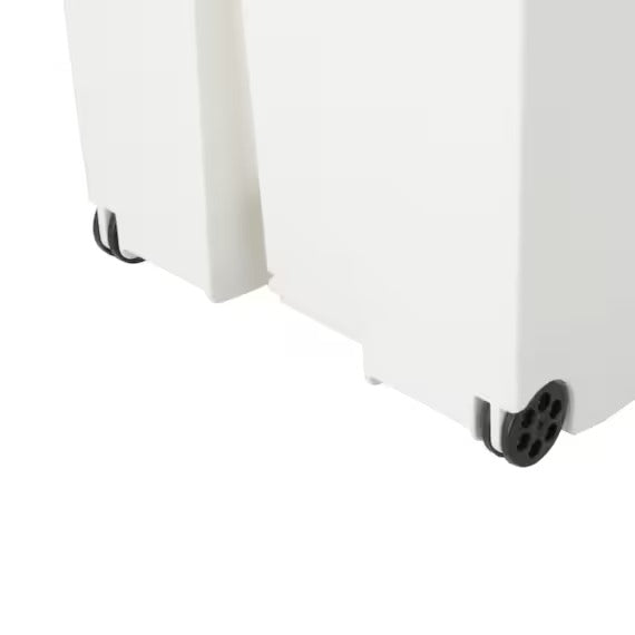 DUAL-OPENING UNDER SHELF PEDAL PAIL 40L WH