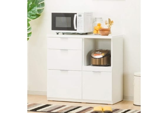 COUNTER ETONA 90CT WH/SI