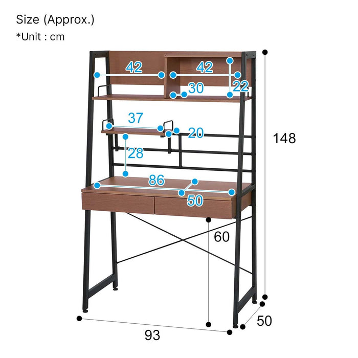 SPACE SAVING DESK RB001 93 MBR