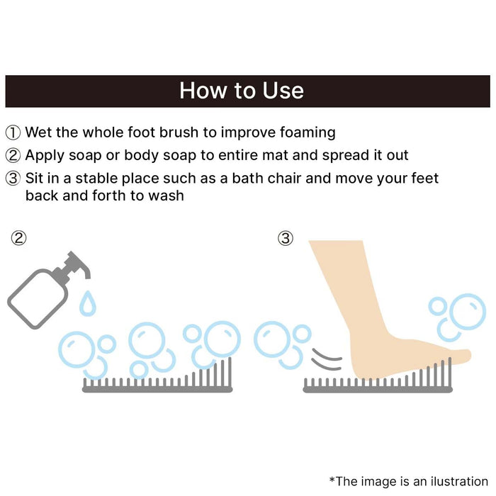 FOOT BRUSH CARE