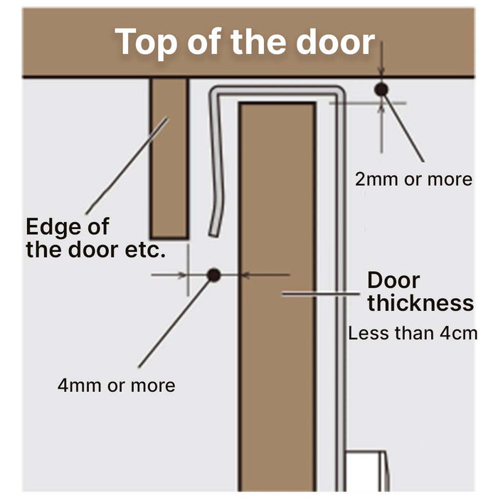 DOOR HANGING MIRROR NEW SOLEIL 35X120