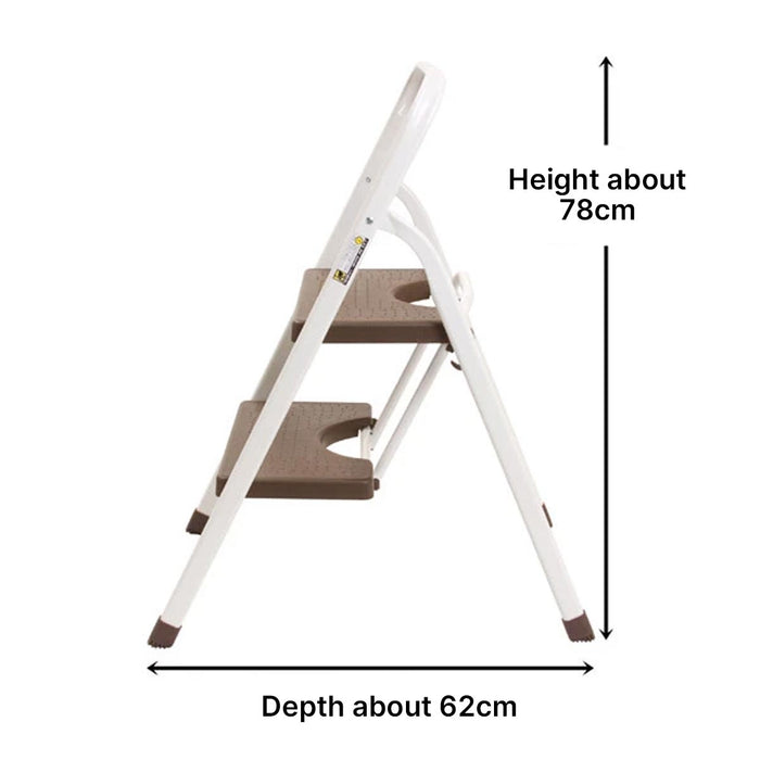 FOLDING STEP CHOCOLAT 2TIER DBR