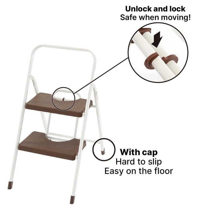 FOLDING STEP CHOCOLAT 2TIER DBR