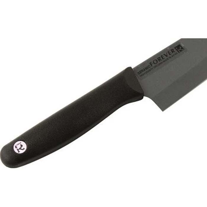 CERAMIC KNIFE SANTOKU BLACK