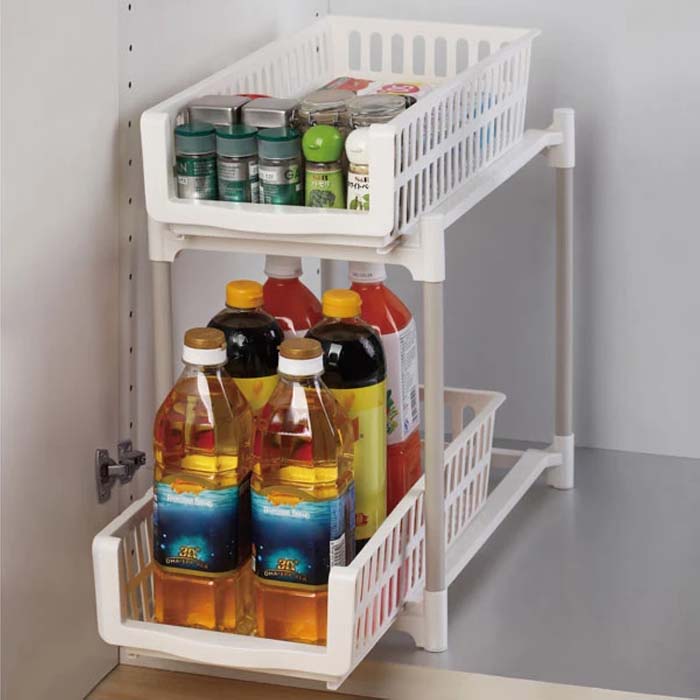 SLIDING TRAY 2TIER