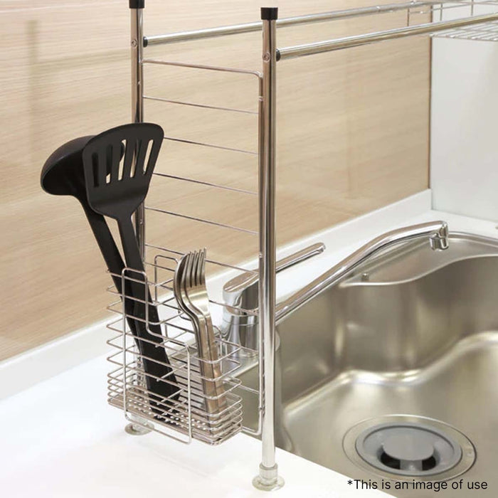 KITCHEN TOOL & CUTLERY RACK SUS