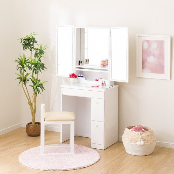 THREE-SIDED MIRROR VANITY ASEAN DR2 60 WH