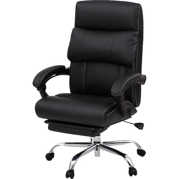 OFFICECHAIR FOOTREST OC702 PVC BK
