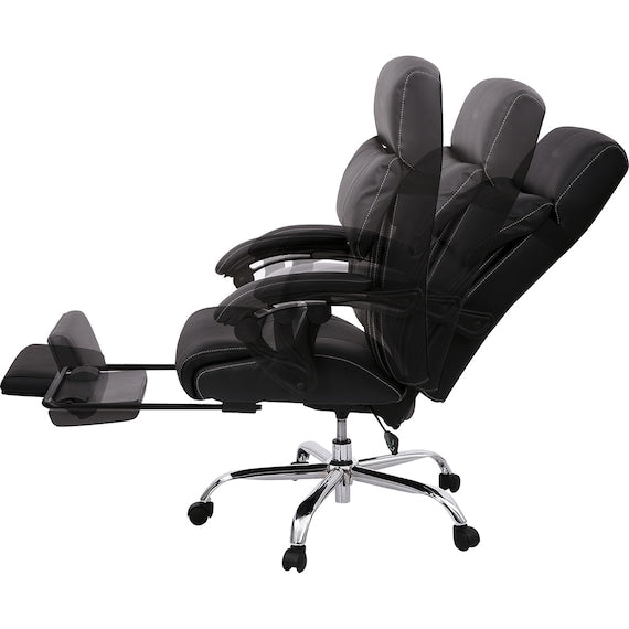 OFFICECHAIR FOOTREST OC702 PVC BK