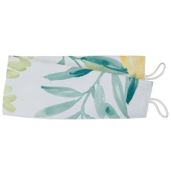 CURTAIN LEMON LEAF 100X200X2