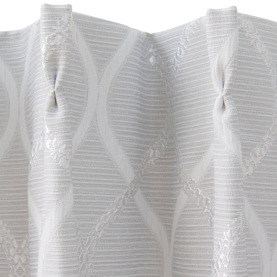 CURTAIN PATTERN2 GY 100X135X2