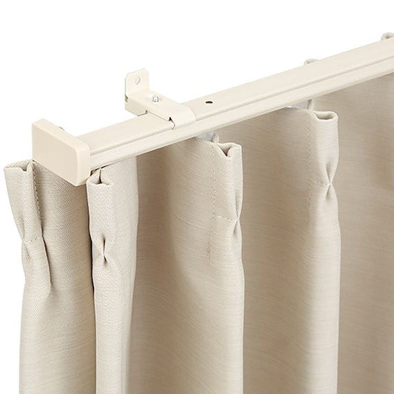 VEINED CURTAINRAIL KR3 WH 3M/S