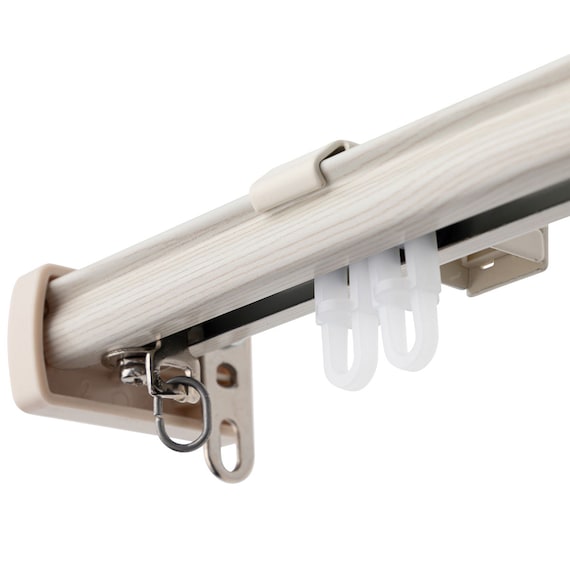 VEINED CURTAINRAIL KR3 WH 3M/W
