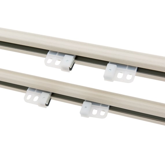 VEINED CURTAINRAIL KR3 WH 3M/W