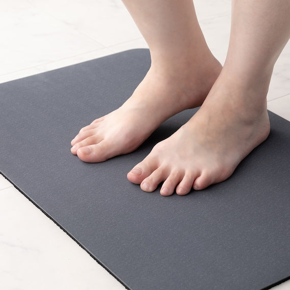 SOFT Diatomite KAITEKI BATHMAT 38X59 GY