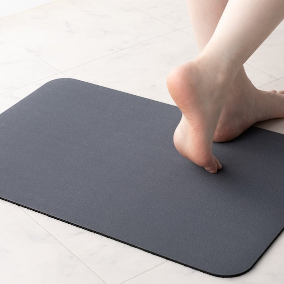 SOFT Diatomite KAITEKI BATHMAT 38X59 GY