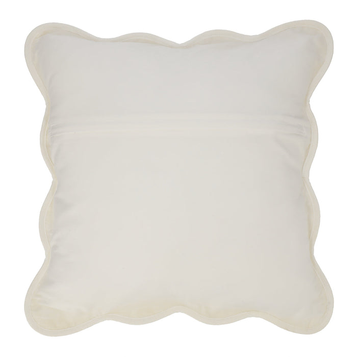 CUSHION COVER KELT PAISLEY2 WH