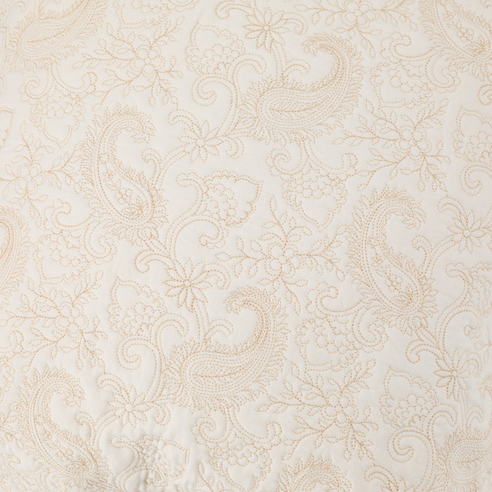 CUSHION COVER KELT PAISLEY2 WH