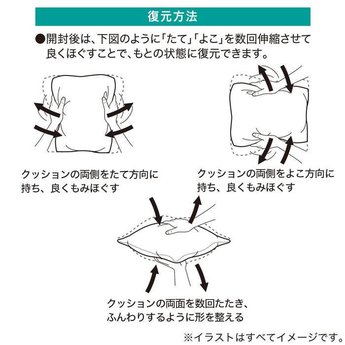 MICRO FIBER FILLING CUSHION 2 45x45cm