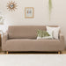 STRETCHED SOFA COVER WITH ARM RESIST2 3P BR