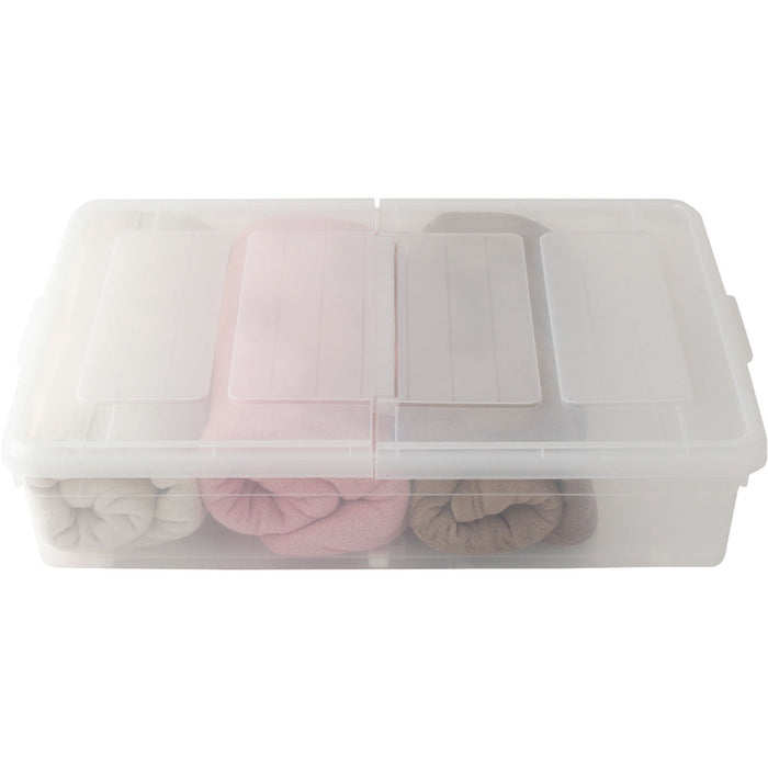 STORAGE CONTAINER UNDER BED WITH CASTER L