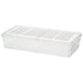 TWO-END-OPEN UNDER BED STORAGE ROLLER BOX K0171