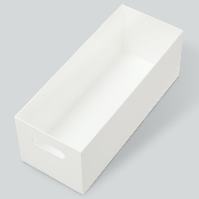 STORAGE BOX CLANE LOW WH