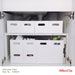 STORAGE BOX CLANE LOW WH