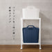 LAUNDRY RACK CANASTA 2TIRE WH