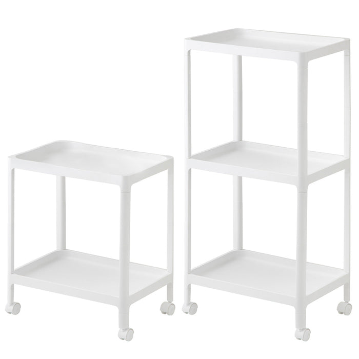 LAUNDRY RACK CANASTA 2TIRE WH