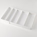 2 WAY EXTENSION CUTLERY TRAY WH N-BLANC