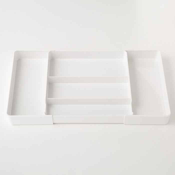 2 WAY EXTENSION CUTLERY TRAY WH N-BLANC